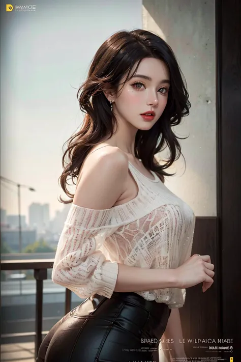 professional erotic photo of (sexy pale woman with beautiful black hair), a woman (as a movie star:1), (((extremely detailed infographic))), perfect thighs, (sexy sweater off shoulders), (skirt), (paris in the background), (((romantic movie poster with text:1.2))), (((movie title:1.2))), atmospheric lighting, cinematic composition, high quality photorealistic, 8k wallpaper of the highest quality, detailed, art by bastien lecouffe-deharme and greg rutkowski and carne griffiths, natural light, 4K, highly detailed, ((perfect eyes)), (detailed pupils), (((film casting))), (((text:1.3))), (((character infographic))), (art by CFStyle:1.2)
(photographed on a Nikon D750 with Nikon 28-300mm lens, 1/100th, f/5.6, ISO 220),
<lora:twbabe_2:0.6>twbabe2