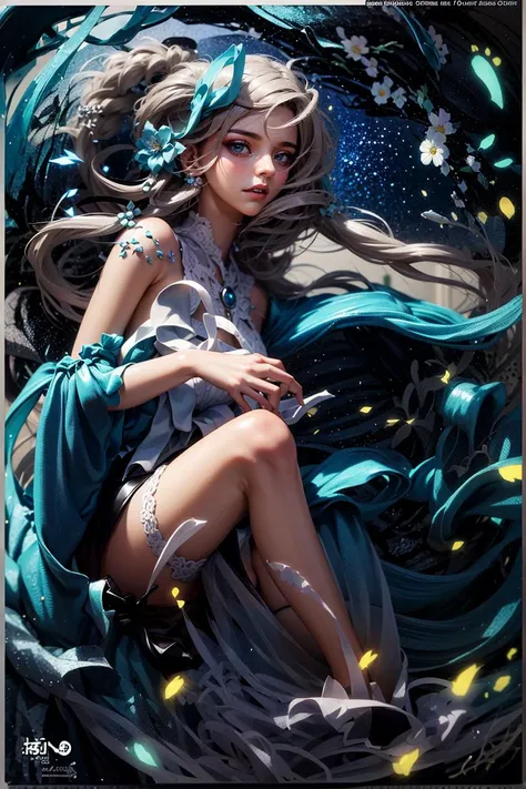 naked_shoulders, white_lace, blue_dress, blue_eyes, a close up of a woman with wearing a blue dress, unreal engine character art, trending on artstation, korean mmo, ((god king of ai art)), perfect skin,sunlight ,magazine cover, 1 girl,xx,photography, masterpiece, best quality, 8K, xx , highres, absurdres:1.2, solo, shirt, long_hair, letterboxed, bangs, upper_body, jacket, looking_at_viewer glitter_effect sparkling_effect holographic_effect glitter_clothes rainbow_reflection sprinkled_glitter city_background holographic_clothes sheer_clothes FashionMagCover
magazine cover english text watermark artist name signature, braid, twin_braids, earrings, jewelry, , on_head, , multiple_braids, long_hair <lora:IcfgirlLora_v40:0.66> LoRA quotes xxxxx LoRAå¼ç¨