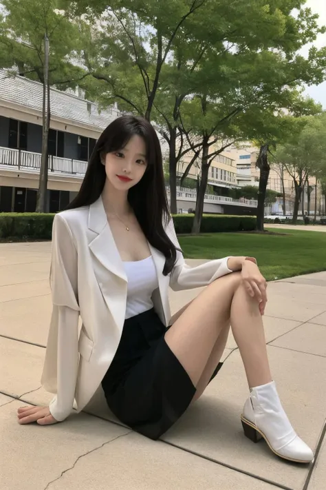 1girl,outdoor, glamour shot, masterpiece, <lora:1995_mj-15:0.8>, 1995_mj