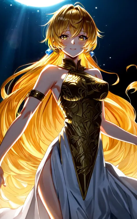 extremely detailed character ((long hair floating hair)), Amazing white skin sunrise, golden sky, magnificent architecture, beautiful detailed sky, overexposure, detailed background, intricate delicate gold metal decorations (gemstone extremely detailed), kawaii petite minor 1girl yo eyeliner skindantation (a mole under the right eye) medium breasts (eyes visible through hair) +++, updo sky blue flower pattern yukata , geta kanzashi, fantasy city, in the square of the castle town, outdoor, Underworld,unexplored region,great labyrinth , strong light coming in light rays light sparkles lens flare deep shadows caustics golden hour, +++ extremely quality extremely detailed deep-silky-healthy-lackwarm-foundational-soft-skin high resolution, contrapposto glow shine like opal magnificent photo realistic ray trace depth of field <lora:_flat2:-0.4:ALL> <lora:_hipoly3DModelLora_v20:0.3:NF> hiqcgbody ++ Faint lips,UC:realistic, cinematic lighting cinematic angle Girl at the front dynamic pose, +++
hazel eyes,
- yellow hair,
very long hair ,
pixie cut,
drill hair ,
bangs,
sideburns ,
smile,
blush ,
+++