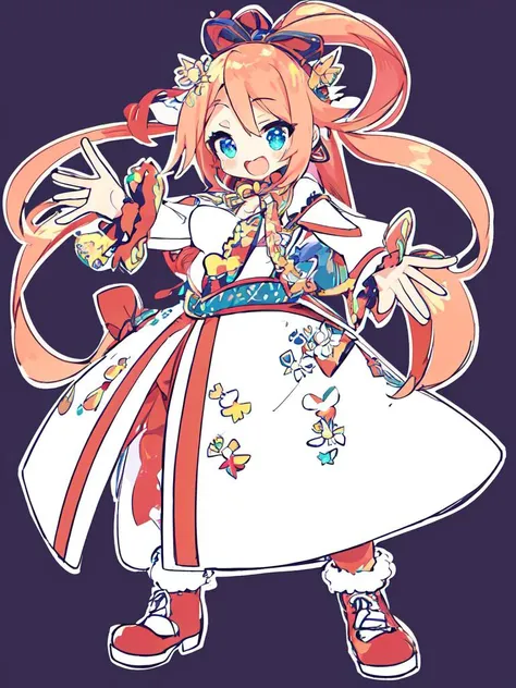 <lora:pstyle5A> style parody (thick outline:1.5), full body, dynamic pose 1girl Pixel Art