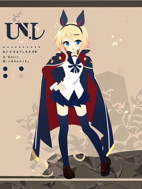 best quality, Faint lips,UC:realistic, kawaii cute 1girl vermilion hair blond eyes, seductive :> school_Uniform Fullbody dynamic pose