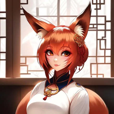 score_9, score_8_up, score_7_up, score_6_up, score_5_up, score_4_up, rating_safe,art by damao_yu
, cropped,portrait,indoors,fox ears,fox girl,uwu,cute