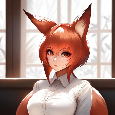 score_9, score_8_up, score_7_up, score_6_up, score_5_up, score_4_up, rating_safe,art by damao_yu
, cropped,portrait,indoors,fox ears,fox girl,uwu,cute