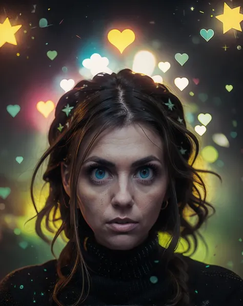 [stars:0.2], gloomy photo of milf, surprised, looking at viewer, wide eyes, natural lighting, bright colors, milf woman
<lora:mixed_patterns_of_text_and_emoji:0.85> <lora:a:0.51> <lyco:lyco_humans_v10:0.75> <lora:b:0.51> <lora:c:0.48> <lora:bokeh:0.28>