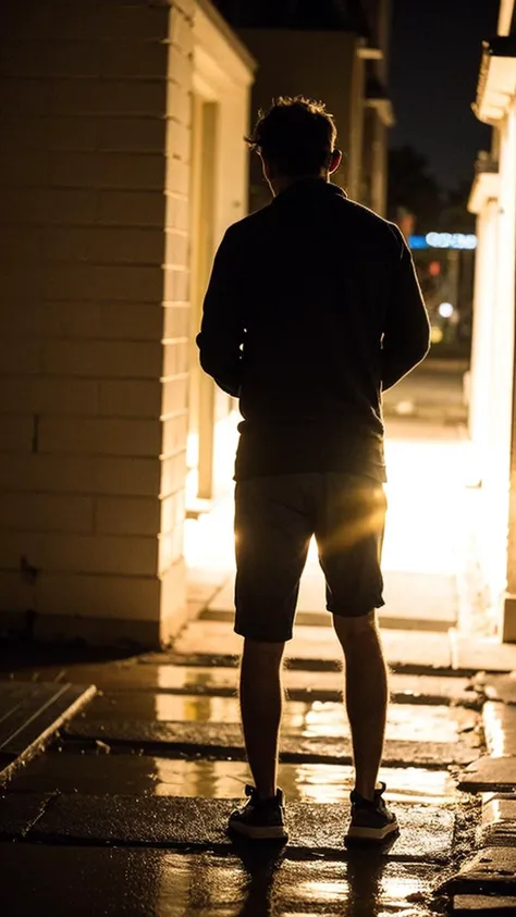 emotional, mood, deep, nighttime, silhoutte lighting