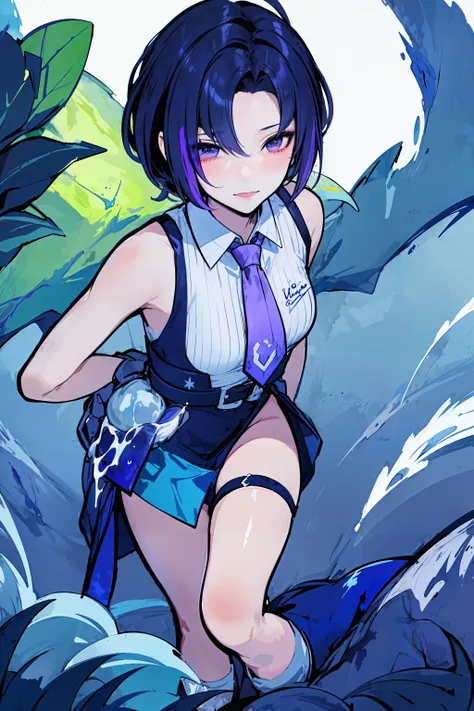(masterpiece:1.1, highres:1.4) , 1 girl, watercolor style, (soft blending:1.2) , fluid colors, dreamy washes,fantasy ,dream world:1.8, <lora:CarolV3.5:0.8>, <lyco:GoodHands-beta2:1>,sleeveless, <lora:add_detail:1>