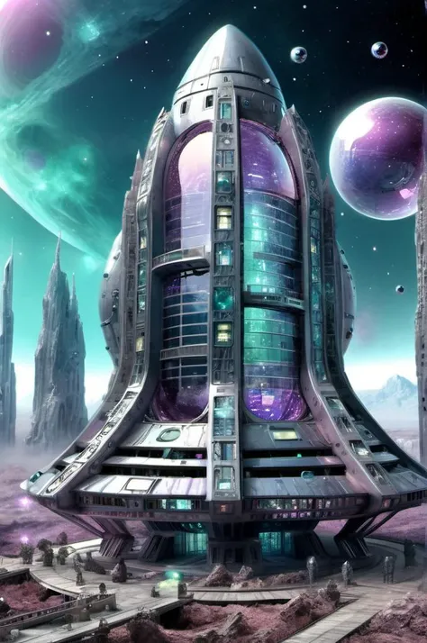 , <lora:DonMC3l3st14l3xpl0r3rsXL:1> DonMC3l3st14l3xpl0r3rsXL,
use scifi, tech, futuristic,, Office Buildings, Conglomerate stone,
science fiction, building, architecture
use scifi, tech, futuristic,, Office Buildings, Conglomerate stone,
science fiction, building, architecture