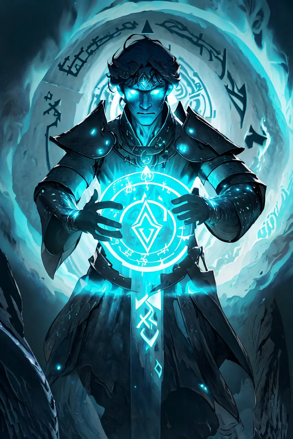 GlowingRunesAI , a wizard summoning a rune stone creature
rune stones ,Stonehenge,
medieval, (Highest quality:1.3), cinematic shot, masterpiece, detailed background, high contrast, dark
volumetric lighting, intricate details, UHD, wide angle
<lora:glowingrunesai_v10:0.7>