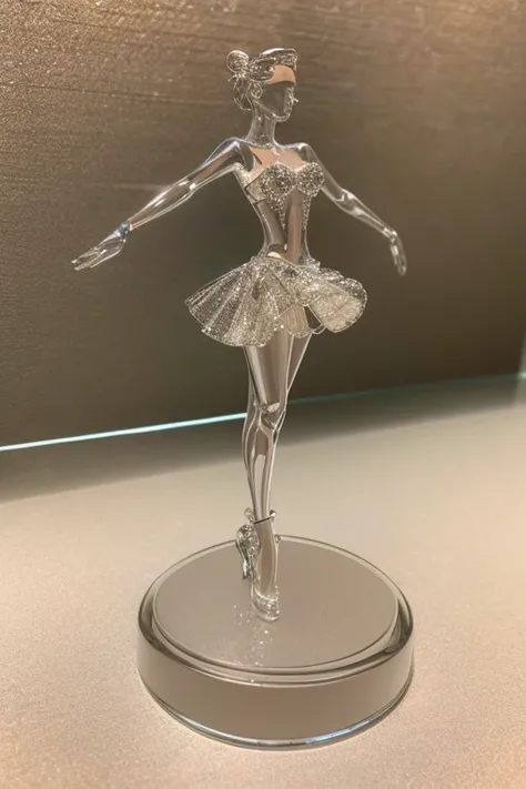 anad,1girl,ballerina,dancing,best quality, ultra high res, (photorealistic:1.4),<lora:glassSculptures_v20CompletelyRedone_glasssculpture,translucent,transparent,reflection:0.6> glasssculpture,translucent,transparent,reflection