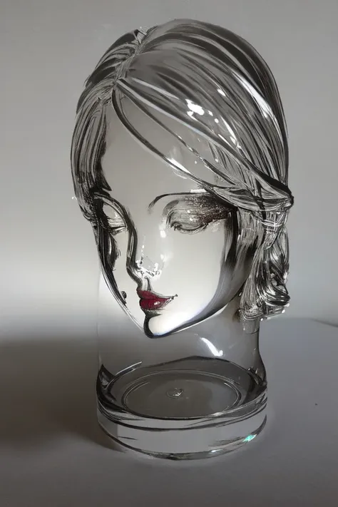 realistic glasssculpture of a woman, translucent, transparent, detailed cityscape background, street, reflections, dramatic lighting, illustration by Greg rutkowski, yoji shinkawa, 4k, digital art, concept art, trending on artstation