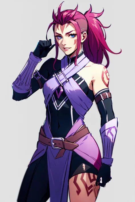 <lora:Dota2AntimageWei:0.8>Antimage_Wei, 1girl, single_thighhigh, solo,