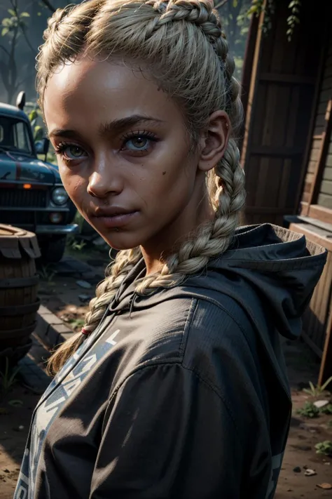 (masterpiece, best quality)
1girl, MickeyFar, dark skin, blonde hair, solo, male focus, braid, piercing, smile, blurry, night, motor vehicle, blurry background
<lora:epi_noiseoffset2:1>, <lora:add_detail:0.5>, <lora:MickeyFar:0.8>