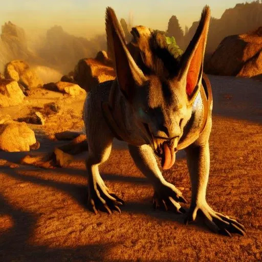 animal, personification, anthro, furry, hybrid, kkw-fur:1, <lora:Ravager:1>, looking at user, hyperrealistic, full body, white background, open mouth, smiling, tongue poking out,