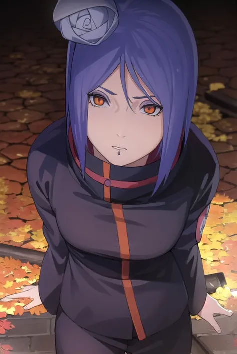 konan, <lyco:konanv2.5-lyco-nochekaiser:1>,
konan, short hair, hair ornament, blue hair, flower, hair flower, (orange eyes:1.2), (labret piercing:1.2), eyeshadow,
BREAK coat, cloak, black coat, black cloak, (akatsuki uniform:1.5), akatsuki \(naruto\),
BREAK outdoors, forest, nature, sky, cloud, sun,
BREAK looking at viewer, (cowboy shot:1.5),
BREAK <lyco:GoodHands-beta2:1>, (masterpiece:1.2), best quality, high resolution, unity 8k wallpaper, (illustration:0.8), (beautiful detailed eyes:1.6), extremely detailed face, perfect lighting, extremely detailed CG, (perfect hands, perfect anatomy),