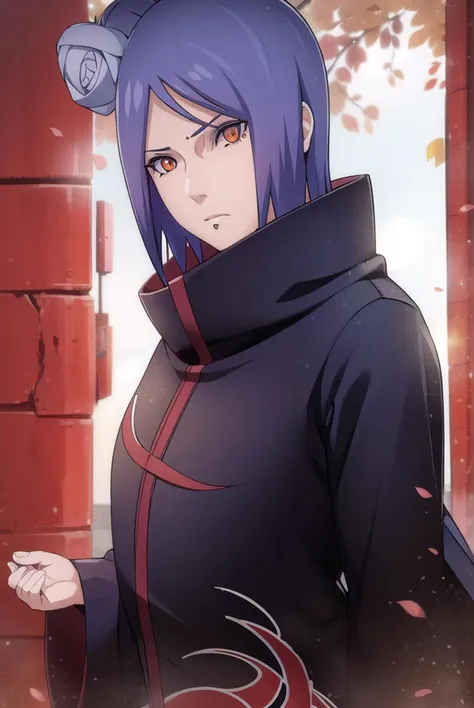 konan, <lyco:konanv2.5-lyco-nochekaiser:1>,
konan, short hair, hair ornament, blue hair, flower, hair flower, (orange eyes:1.2), (labret piercing:1.2), eyeshadow,
BREAK coat, cloak, black coat, black cloak, (akatsuki uniform:1.5), akatsuki \(naruto\),
BREAK outdoors, forest, nature, sky, cloud, sun,
BREAK looking at viewer, (cowboy shot:1.5),
BREAK <lyco:GoodHands-beta2:1>, (masterpiece:1.2), best quality, high resolution, unity 8k wallpaper, (illustration:0.8), (beautiful detailed eyes:1.6), extremely detailed face, perfect lighting, extremely detailed CG, (perfect hands, perfect anatomy),