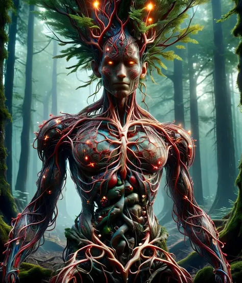 (corrupted tree fae asymmetrical robotic, vibrant upside down forest, (inside burning combat destruction bomb explosion fire cinder warfare war)), <lora:tranzp-sdxl:0.75> <lora:Vessels_Style_SDXL:0.65> ais-vesselz, tranzp