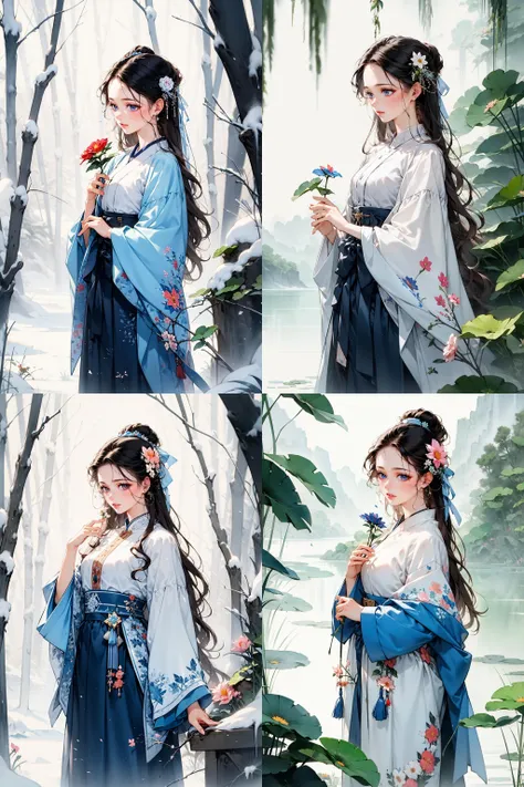 <lora:mn_20231016174205:0.9>,mn,1girl,solo,flower,long hair,