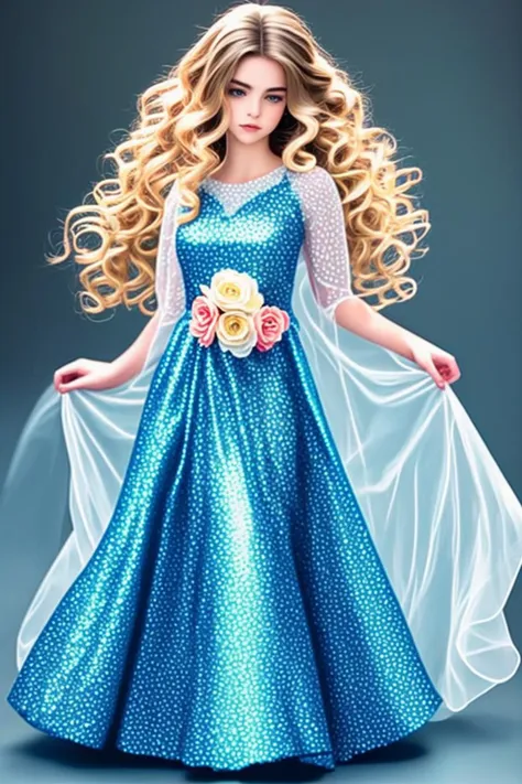 Masterpiece,best quality,8k RAW photo,realistic,a photo of  J4D3,1girl,<lora:00_Jade_W_v2:0.9>,blonde hair,wavy hair, long blue dress,white background<lora:LCM_LoRA_Weights_SD15:1.0><lora:LCM_LoRA_Weights_SD15:1.0>