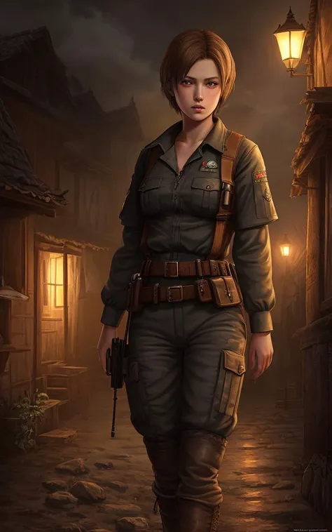RESIDENT EVIL VILLAGE
girl, diffuse lighting, fantasy, highly detailed, digital painting, illustration, complex background