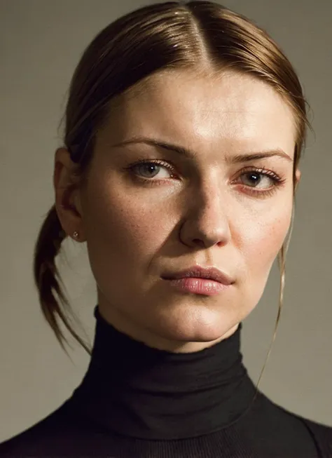A stunning intricate full color portrait of (sks woman:1), wearing a black turtleneck, epic character composition, by ilya kuvshinov, alessio albi, nina masic, sharp focus, natural lighting, subsurface scattering, f2, 35mm, film grain, <lora:locon_ivana_v1_from_v1_64_32:1.3>