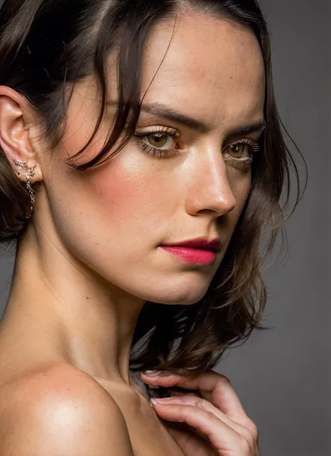 analog style, modelshoot style, portrait of sks woman, epic (photo, studio lighting, hard light, sony a7, 50 mm, matte skin, pores, colors, hyperdetailed, hyperrealistic), <lora:locon_daisy_v1_from_v1_64_32:1.3>
