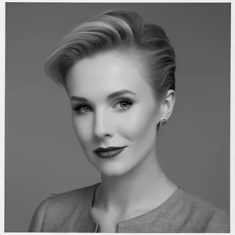 an exquisite portrait photograph, 85mm medium format photo of (ohwx woman) <lora:KristenBell-000007:1> with a classic haircut