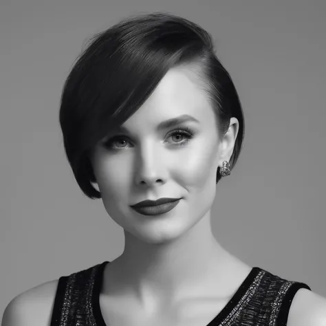 an exquisite portrait photograph, 85mm medium format photo of (ohwx woman) <lora:KristenBell-000007:1> with a classic haircut