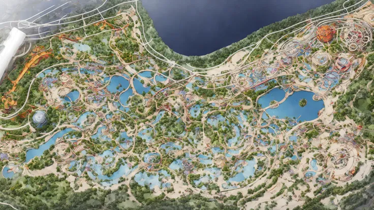 best quality, amazing intricate, tokyo disneyland