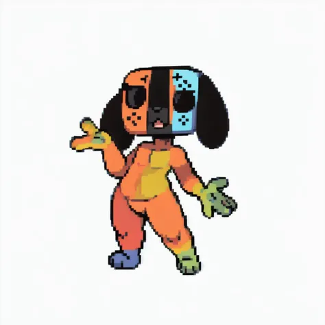 , solo,,switchdog, colored face, colored body, ,switchdog
simple background <lora:pksp_trainer_V1:0.8> , <lora:switchdog-v1:1>