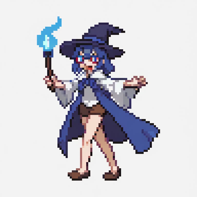 1girl, glasses, witch, hat, blue flame
<lora:pk_trainer_xl_v1-1:0.7>
simple background