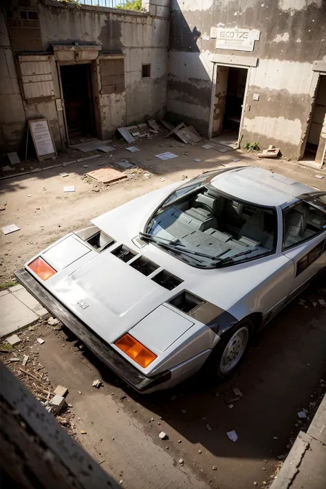 Photo of a big Dome Zero car in the ruins of an ancient civilization.
<lora:d0m3z3r0:1.1>