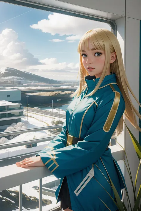 1girl, magnificent Fractal, lush mountains with Seagrass, Panfuturism, dreamy, landscape of a ([The Colorado River:Dublin:3]:1.3) from inside of a Highway, it is very Overwrought and Ruthless, Snowy, Anime screencap, Lonely, Warm lighting, telephoto lens, Agfacolor, Plain white background, gilded technique, contest winner, artstation, attractive