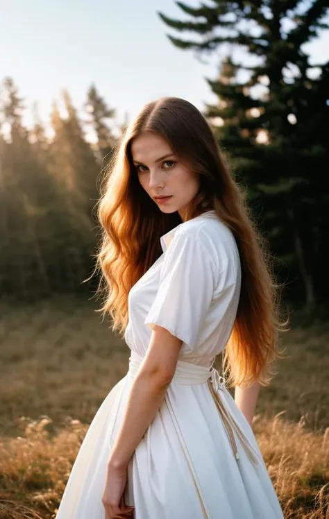 ((analog photo:1.2),((dynamic pose:1.2),(dynamic camera),(unique clothing 27 yo Latvian woman with human skin texture and long flowing hair)(golden hour, high quality, film grain ISO 400), (natural colors, correct white balance, color correction, dehaze,clarity), ,(skin texture)Slightly surreal photo)BREAK[creative consciousnes], (profound psychological meaning)BREAK ([esoteric clues]), ((liminal space))BREAK [expert photographer photo], [wide angle lens medium format camera] <lora:BetterHands:1> <lora:HDhelper:0.5>