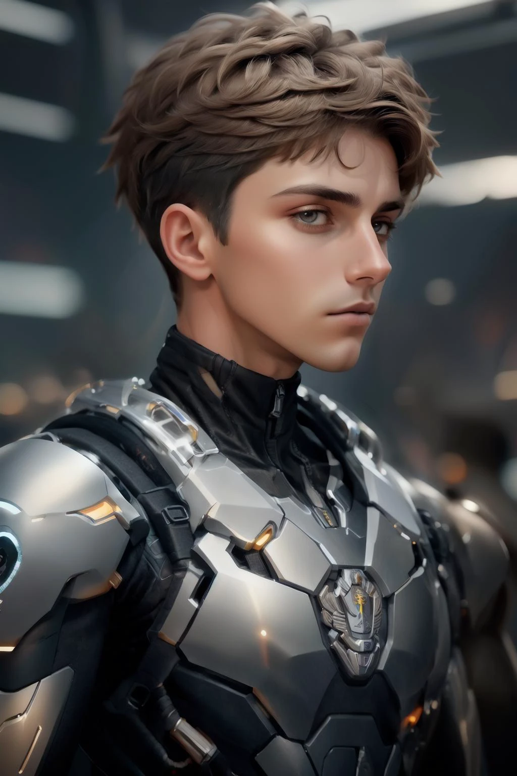 armor .1boy, male focus, portrait <lora:SpacesKnigts_2:1>