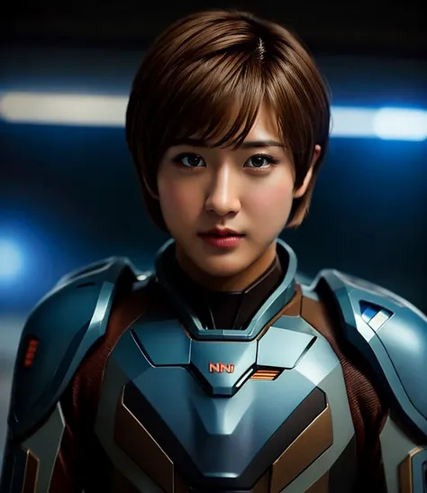 ((male, handsome)), (medium shot), super high resolutions, best quality, masterpiece, depth of field, realistic, photo-realistic, cinematic, (wearing nano-suit),
big beautiful brown eyes, detailed face,short cut hair, <lora:space_knights_2:0.5>, outdoor, (battlefield behind:0.6), (dark and foggy environment:0.6), (complex, Machine background ,spaceship outdoors background, Mecha Transport parts:0.7), ((heavy fog environment:0.6)), <lora:JapaneseDollLikeness_v15:0.2>