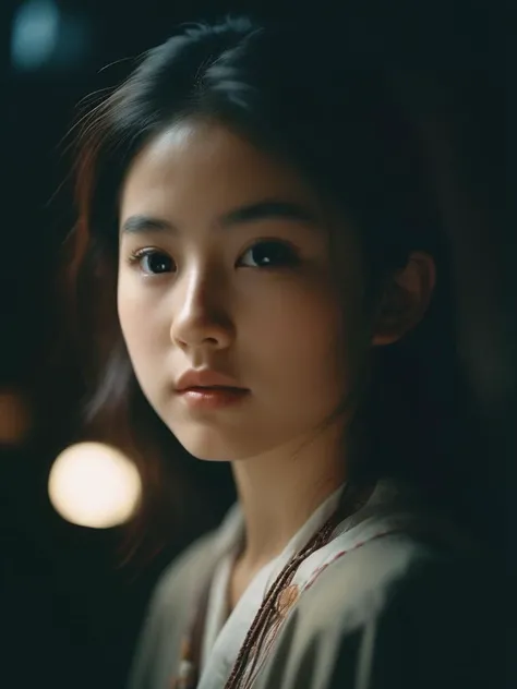 photograph masterpiece of analog film photograph a girl in the holy light,<lora:GFMix_XL:1>,, taken by Hideaki Hamada using Pentax 67II and Kodak Portra, 50mm . cinematic 4k epic detailed 4k epic detailed photograph shot on kodak detailed cinematic hbo dark moody, 35mm photo, grainy, vignette, vintage, Kodachrome, Lomography, stained, highly detailed, found footage