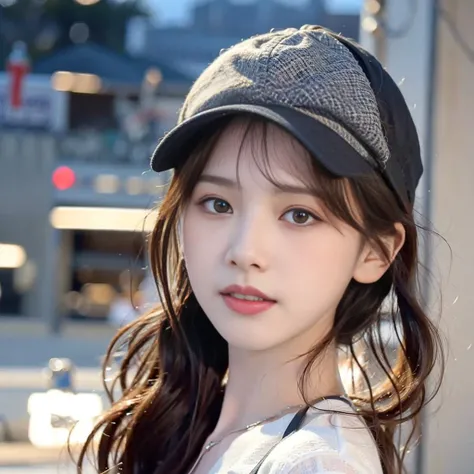 Portrait of karina, (baseball cap), street photography, city streets, blushing, awkward smile, looking into camera, (8k, best quality, masterpiece:1.2), (realistic, photo-realistic:1.37), ultra-detailed, 1 girl, cute, solo, beautiful detailed sky, (night:1.5), dating, (nose blush), (closed mouth) small breasts, beautiful detailed eyes, realistic, photo, detailed backgound, eye makeup,bikini,<lora:aespaKarina_aespaKarinaV5:0.7>,dim light
<lora:koreandolllikeness_V10:0.05>, <lora:epiNoiseoffset_v2:1>, <lora:cuteGirlMix4_v10:0.6> <lora:chilloutmixss_xss10:0.3> <lora:japaneseDollLikeness_v10:0.1> <lora:taiwanDollLikeness_v10:0.1>