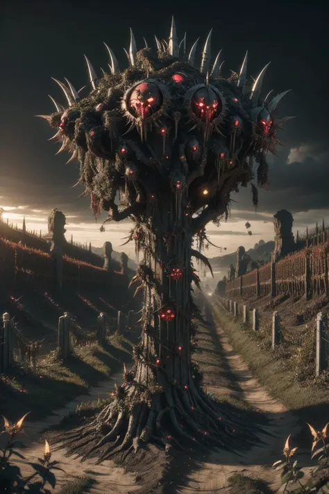 ChaosMarineStyleAI, sprawling vineyard <lora:ChaosMarineStyleAISD15:0.8>