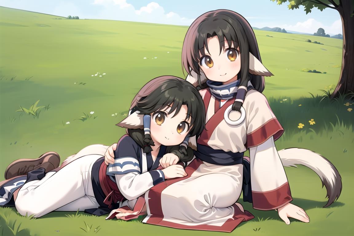 Aruruu and Eruruu (Utawarerumono: Prelude to the Fallen) 2 in 1 Character LoRA [Commission] v1.0