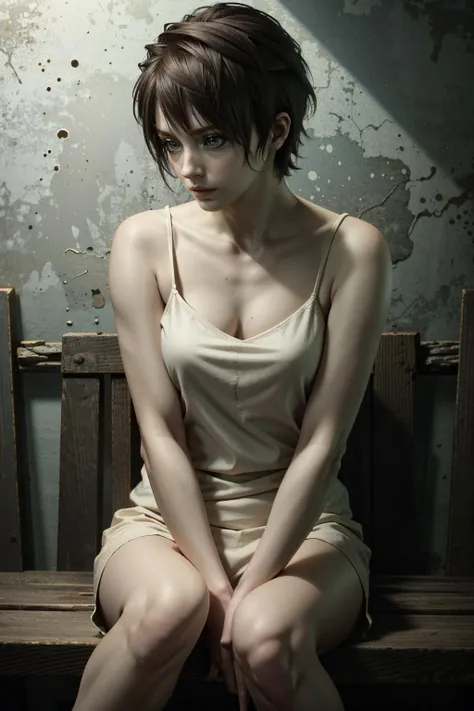 ((ultra detailed, masterpiece, best quality))
<lora:RE7Zoe:0.8>
RE7Zoe, 1girl, solo, short hair, brown hair, Sitting, Knee up