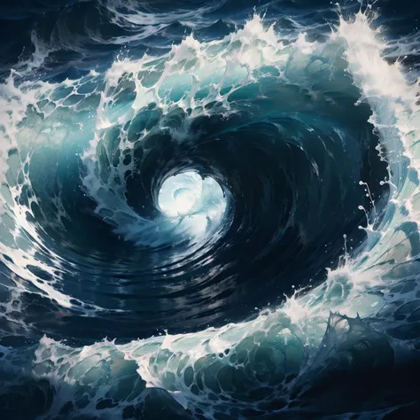 (Masterpiece parameters: 1.3), (Excellent quality: 1.2) ocean, water, waves, horizon, caustics, pool, boat, coast, beach, boat, ripple, blue theme, sand, standing liquid <lora:swirl:0.7>