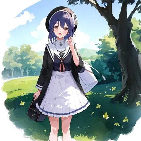 otodama tamako,solo,1girl,<lora:otodama tamako:0.7>,hat