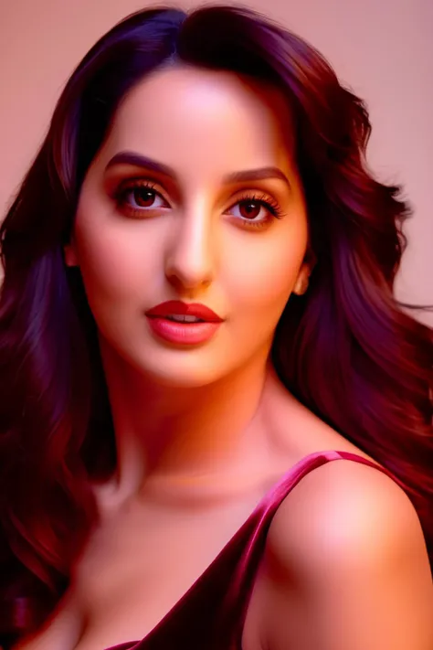 a photo of woman nora fatehi,head shot , 8k uhd, soft lighting, fujifilm camera, <lora:Nora_Fatehi-000001:1>