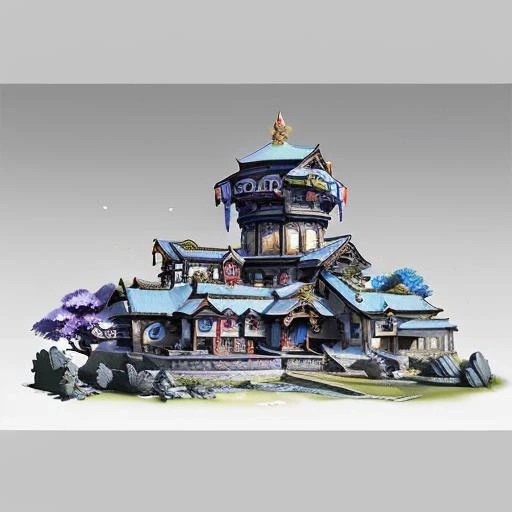 gameiconinstitute, gameicon,National style architecture-1,reasonable structure, HD, game icon, perfect work,(masterpiece, top quality,
best quality, official art, beautiful and aesthetic:1.2),(8k, best quality, masterpiece:,1.2), <lora:game icon institute-gfjz:1>