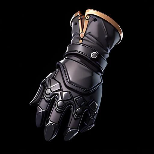 ((simple background, black background)), highly_detailed, extremely_detailed_CG_unity_8k_wallpaper, illustration, highres, absurdres, beautiful_detailed_gloves ((gray gloves)), leather, fantasy, <lora:game icon institute-st:0.5>, <lora:gloves_by_ximilu:0.4>, <lora:GenshinArtifact:0.7>, <lora:alariko Style:0.2>, <lora:agent_twilight:0.5>