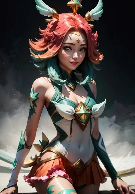 <lora:star_guardian_Neeko:0.8>, star_guardian_Neeko, solo, smile,, (masterpiece, best quality, absurdres, detailed, ultra-detailed:1.3)