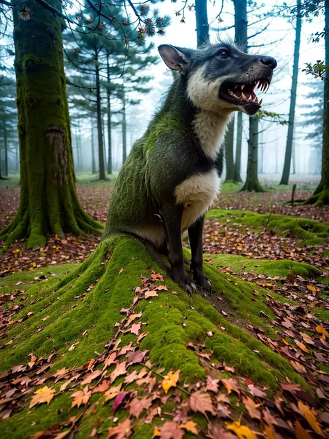 (best quality, masterpiece:1.2),ultra detailed,(photo realistic:1.4),(solo,cute girl:1.1),spooky_forest_background,<lora:SpookyForest_v1:0.6>,