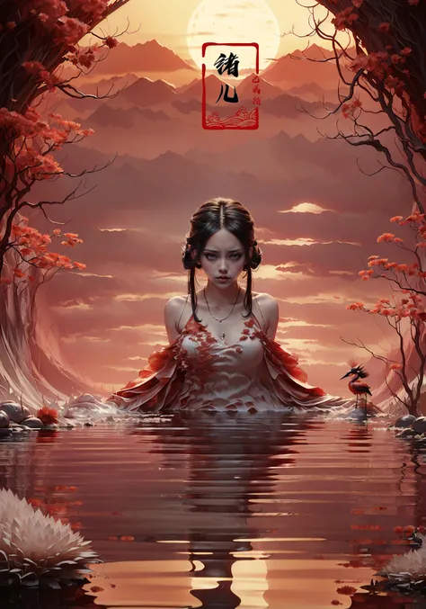 (dramatic, gritty, intense:1.4),masterpiece, best quality, 32k uhd, insane details, intricate details, hyperdetailed, hyper quality, high detail, ultra detailed, Masterpiece(Sunset, dusk:1.5)
1girl, solo,
A shot with tension(sky glows red,Visual impact,giving the poster a dynamic and visually striking appearance:1.2),Chinese Zen style,impactful picture,
<lora:~Q?hLbdD_q-photography:1>