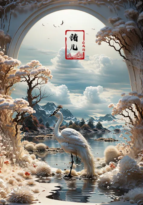 (dramatic, gritty, intense:1.4),masterpiece, best quality, 32k uhd, insane details, intricate details, hyperdetailed, hyper quality, high detail, ultra detailed, Masterpiece, photographydeer(Sunset, dusk:1.2)
with water, forests, deer, , in the style of minimalist stage designs, white square stand in background, realistic landscapes with soft, tonal colors, circular shapes, rendered in cinema4d, minimalistic elements,tabletop photography,
A shot with tension(sky glows red,Visual impact,giving the poster a dynamic and visually striking appearance:1.2),Chinese Zen style,impactful picture,
<lora:~Q?hLbdD_q-photography:1>
